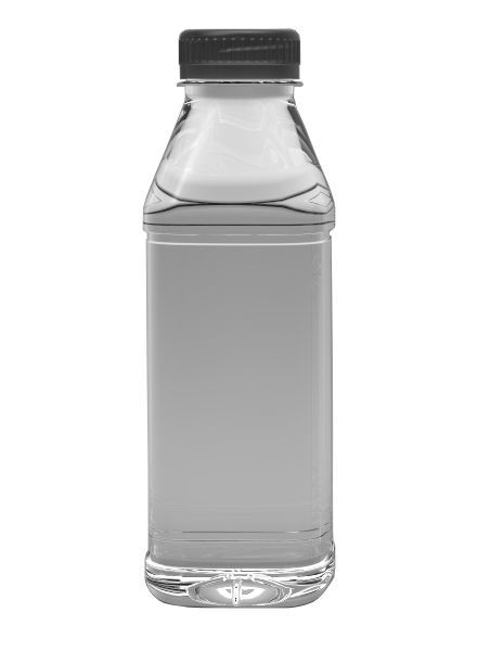 Milchflaschen r-PET | eckig | 0,25 l