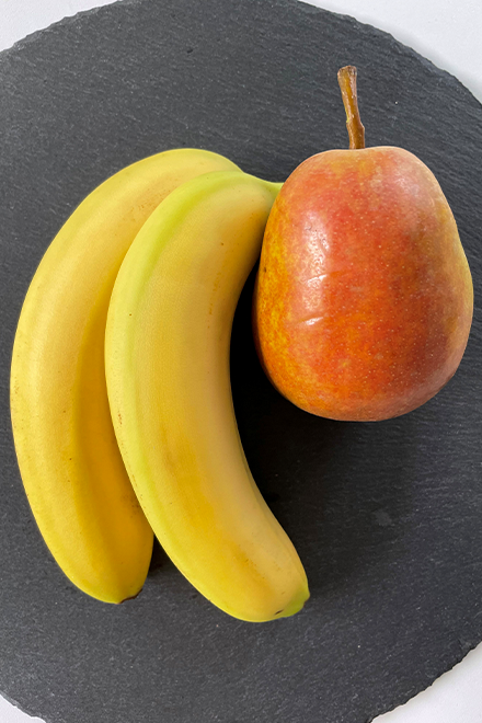 Fruchtzubereitung | Birne-Banane
